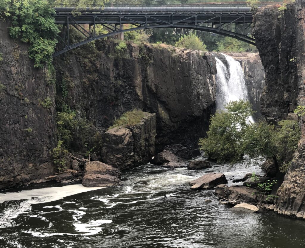 Photo taken of the Great Falls on the Passaic River in Paterson, NJ  - 10/25/21 Steve Martinez-Partida